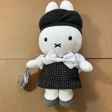 미피 스타일 팝업 유라쿠초 트위드 미피 봉제 인형 새상품