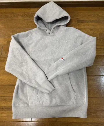 Champion Reverse Weave 후드티 M 그레이