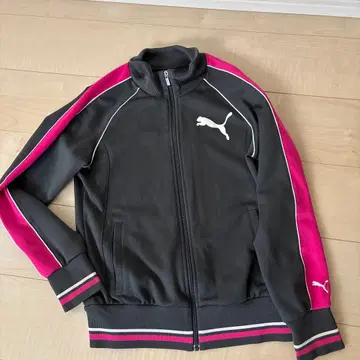 PUMA 저리 상하의 M 핑크 라인
