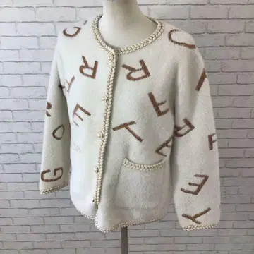 10.27 h503 자켓 올 패턴 빈티지 알파벳 가을/겨울