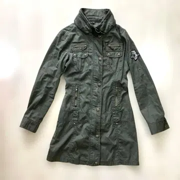 y2k 00s 모즈 코트풍 셔츠 그런지 헤이세이 갸루 기믹 펑크