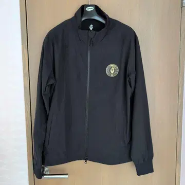 V12 남성용 골프 자켓 블루종 블랙 M
