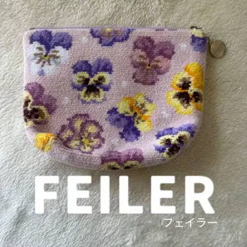 [ FEILER ] 러브러리 팬지 파우치