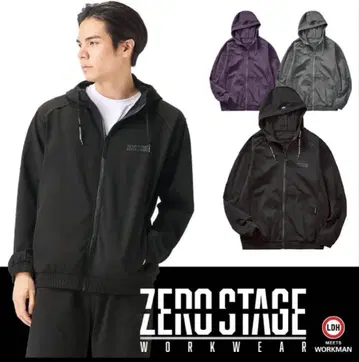 ZERO STAGE 제로 스테이지 트리코 후드티 블랙 LL 사이즈