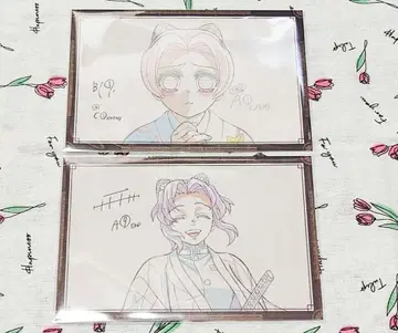 귀멸의 칼날 무한성편 다이닝 나눔 엽서 코쵸우 시노부 유년기 시노부