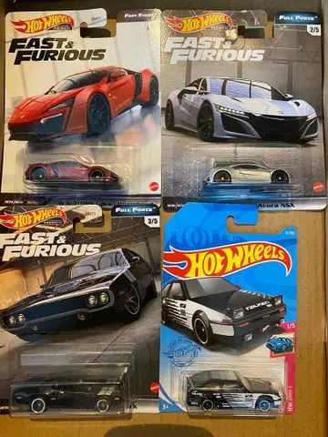 Hot Wheels 패스트 앤 퓨리어스 미니카 세트