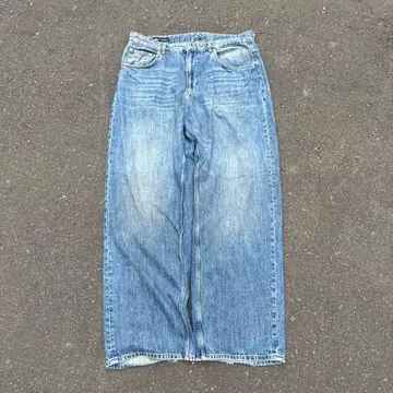 zara 배기 데님