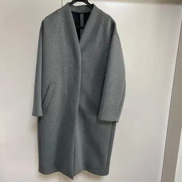 저널 스탠다드 노카라 코트 코디건