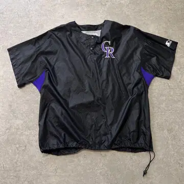 구하기 어려움 STARTER 반팔 나일론 풀오버 XL 로키스 MLB