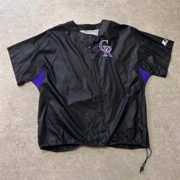 구하기 어려움 STARTER 반팔 나일론 풀오버 XL 로키스 MLB