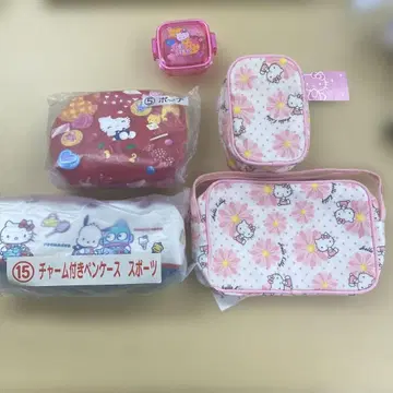 헬로키티 파우치 외 여러가지 5세트