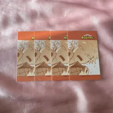 나의 히어로 아카데미아 히로아카 바쿠고 카츠키 GUM 컬렉션 스티커