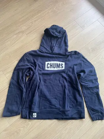 CHUMS 네이비 후드티 후드 부착 XL