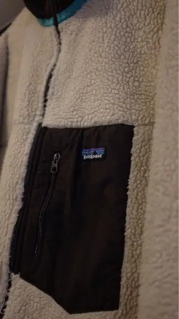 patagonia 레트로x 플리스 자켓 남성용 L 베이지