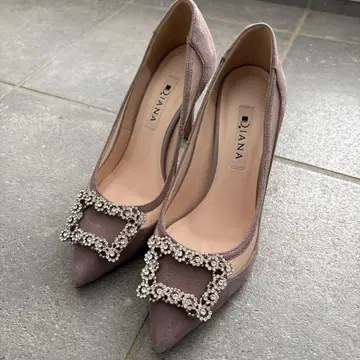 DIANA 다이애나 비쥬 버클 펌프스 하이힐 23cm