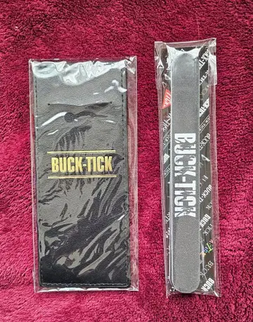 새상품! BUCK-TICK 펜 케이스와 네일 파일 세트
