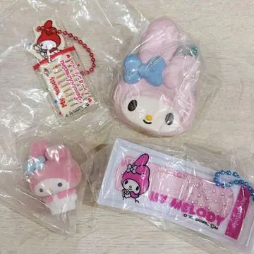 마이멜로디 가챠가챠 4개 세트