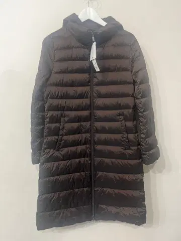 UNIQLO 울트라 라이트 다운 롱 코트 다크 브라운 M 미사용 택 포함