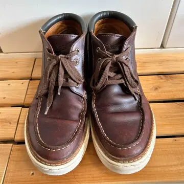 Danner 브라운 하이컷 신발