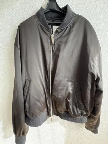 ZARA 블랙 MA-1 자켓 XL