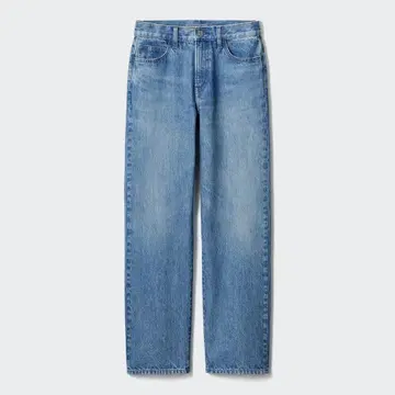 UNIQLO 스트레이트 진 65 BLUE / WOMEN 26