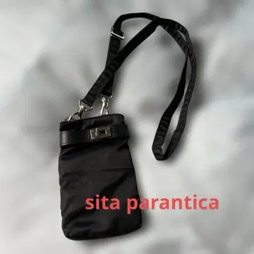 sita parantica 시타 파란티카 스마트폰 숄더 백 블랙