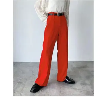 PAGEBOY 클래식 슬랙스 토마토 L 사이즈