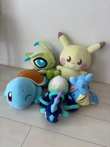 포켓몬스터 봉제 인형 5체 세트