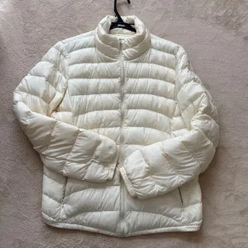 UNIQLO 아이보리 다운 자켓 XL