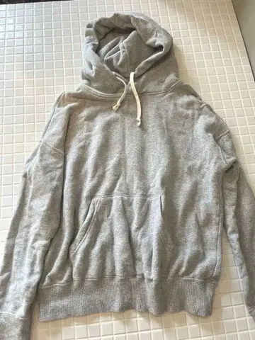 JOURNAL STANDARD 그레이 후드 부착 후드티 일본제