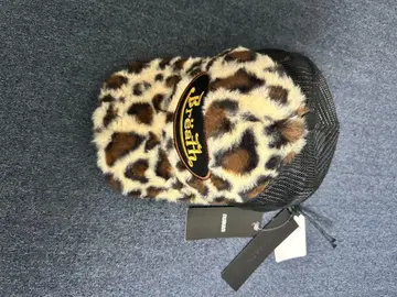 BREATH FAUX LEOPARD FUR CAP BROWN 블레스