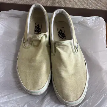 VANS 슬립온 라이트 그린
