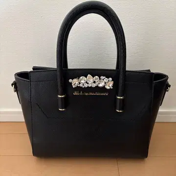 JILL STUART 블랙 숄더백