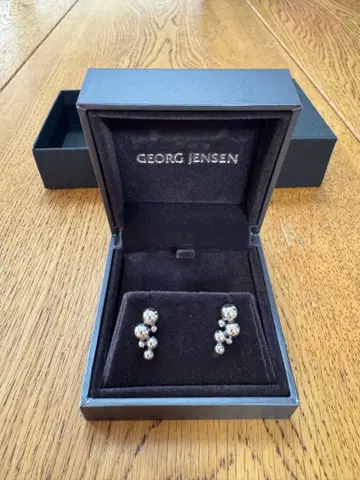GEORG JENSEN 문라이트 그레이프 이어커프