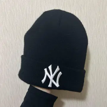 뉴욕 양키스 비니 모자 블랙