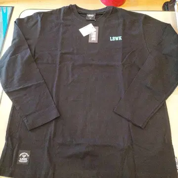 LBWK 블랙 긴팔 T셔츠 XL