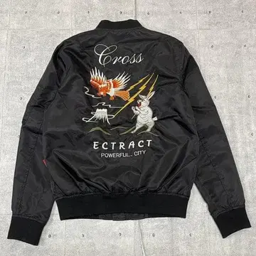 컨디션 최상 UNION3 CROSS MA-1 수베니어 크로스 유니온3