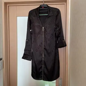 GUESS 블랙 셔츠 원피스 M 사이즈