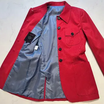 JEAN PAUL GAULTIER 클래식 셔츠 자켓 레드 40