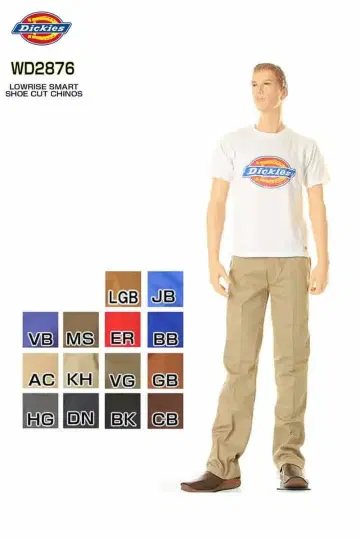 Dickies WD2876 디키즈 플레어 치노 팬츠 일본 한정판