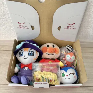 호빵맨 봉제 인형 키링 씰 묶음 판매