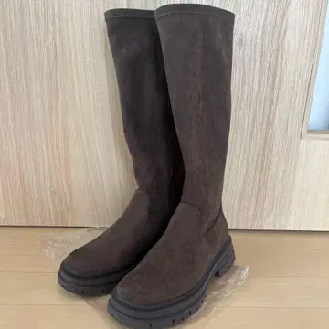 힐 미 브라운 부츠 24cm