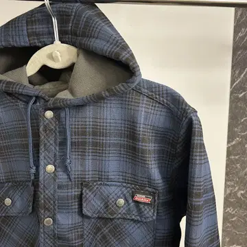 구제 의류 디키즈 Dickies 후드 부착 워크 셔츠 자켓