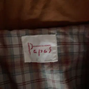 Papas 새상품급 브라운 다운 자켓 L