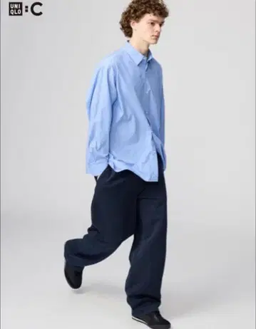 [새상품급] UNIQLO C 유니클로 씨 네이비 스웨트 팬츠 XS