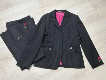 폴스미스 스트라이프 자수 수트 (자켓 & 팬츠)