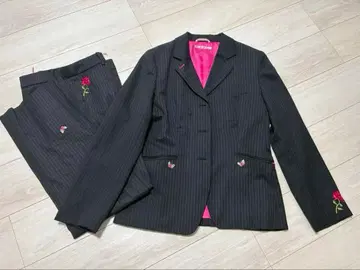 폴스미스 스트라이프 자수 수트 (자켓 & 팬츠)