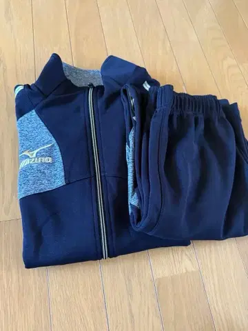 Mizuno 저리 세트 네이비/그레이