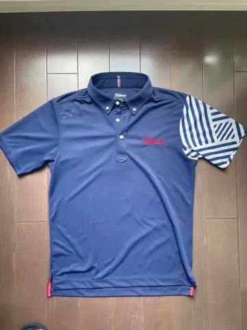 Titleist 골프 셔츠 M 네이비