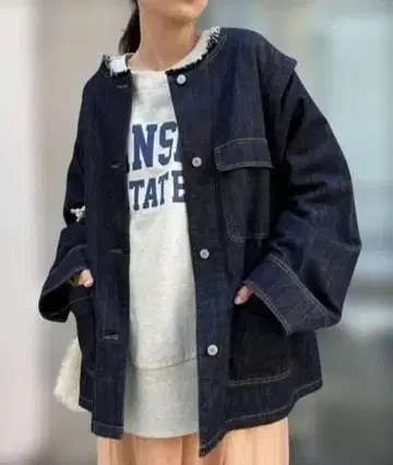 CIAOPANIC TYPY 멀티웨이 데님 워크 자켓